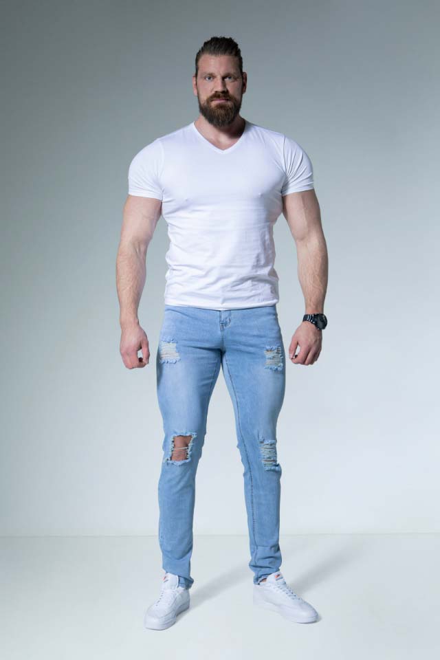 Light blue ripped Jeans 6